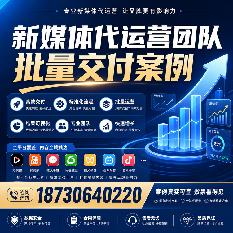 双河代运营公司多客户账号批量高效交付案例