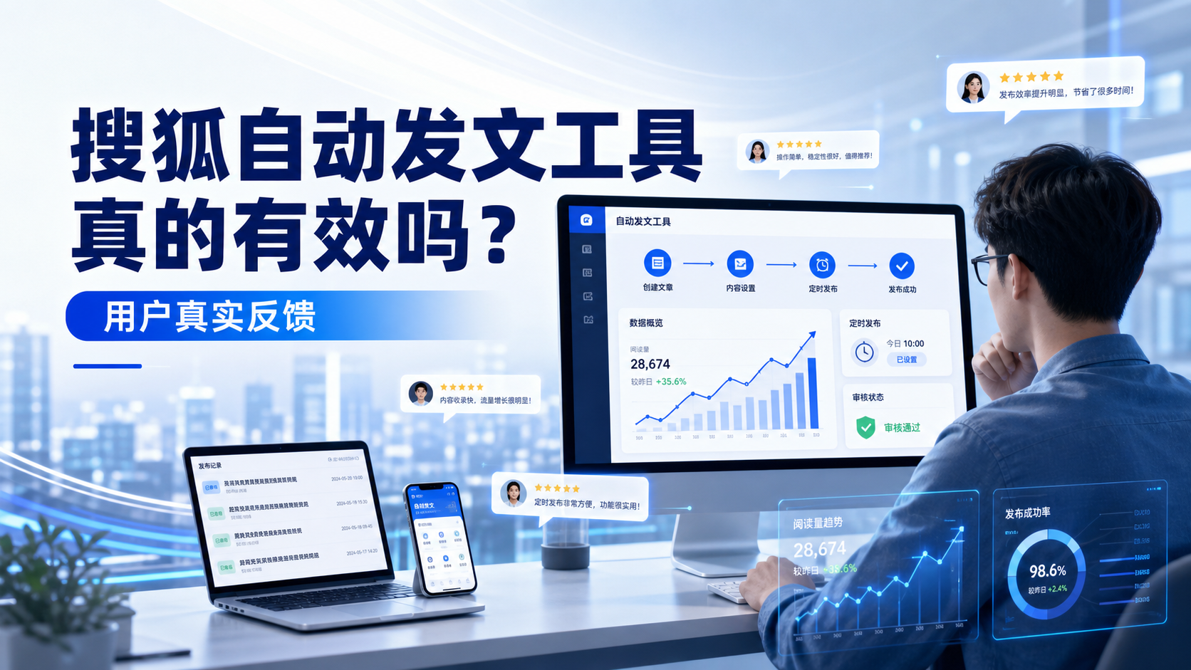 搜狐自动发文工具真的有效吗？双河用户的真实反馈