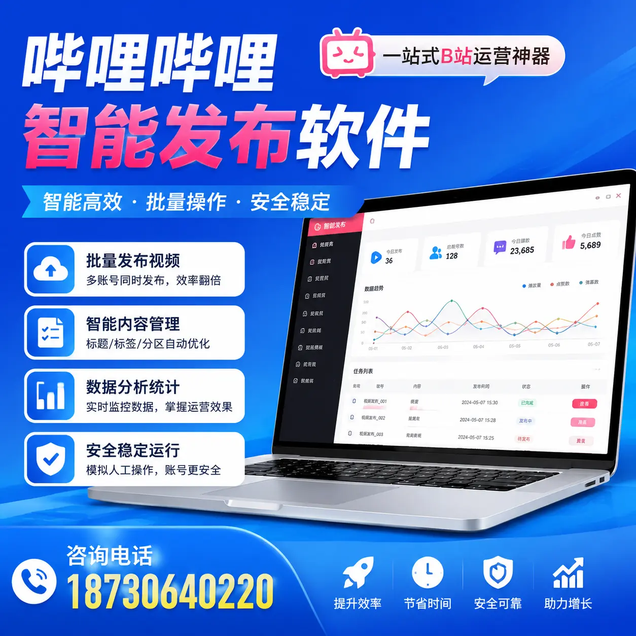 如何通过哔哩哔哩智能发布软件提升 双河 企业曝光率